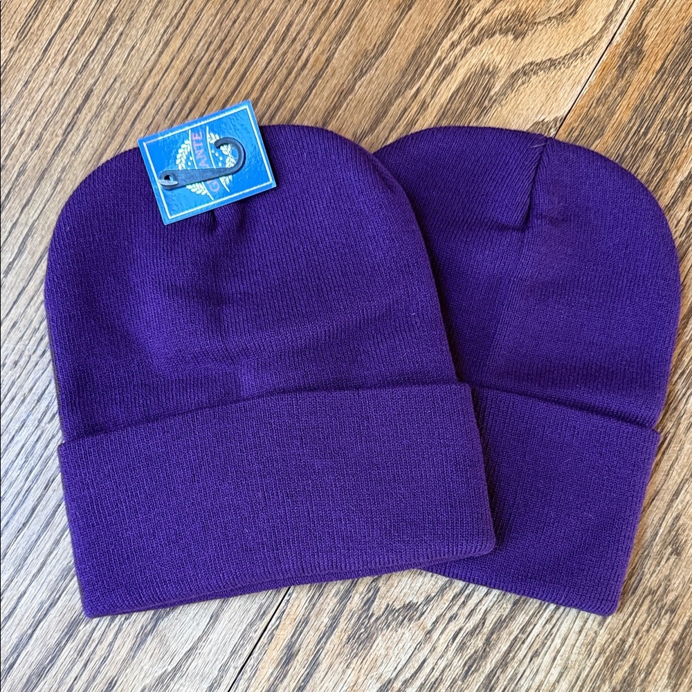 Purple KBeanie Set